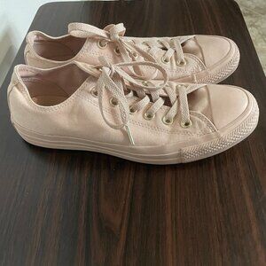 Converse CT All Star OX Women Size 9 Pale Pink Shoes Sneakers Coquette RARE!